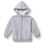 HelloBaby Erkek Bebek Kapüşonlu Hırka Kapüşonlu Yaka Uzun Kol