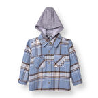 HelloBaby Erkek Bebek Mountain Explorer Gömlek Divitin Kapüşonlu Yaka Uzun Kol