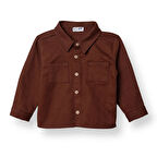 HelloBaby Erkek Bebek Woodland Boy 2 Gömlek Gabardin Uzun Kol