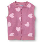 HelloBaby Kız Bebek Polar Yelek Atlet Kol