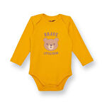 HelloBaby Erkek Bebek Uzun Kol Body İnterlok Çıtçıtlı Zarf Yaka