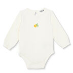 HelloBaby Kız Bebek Uzun Kol Body Jakar Örme Bisiklet Yaka Uzun Kol