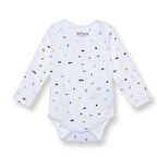 Tiffany Erkek Bebek Uzun Kol Body Çıtçıtlı Zarf Yaka