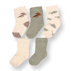 HelloBaby Erkek Bebek 5'li Soket Çorap