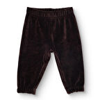 HelloBaby Erkek Bebek Kadife Eşofman Alt Lastikli Paça