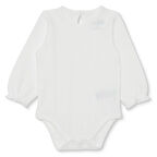 HelloBaby Kız Bebek Uzun Kol Body Jakar Örme Bisiklet Yaka Uzun Kol