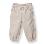 HelloBaby Erkek Bebek Pantolon Gabardin Lastikli Paça