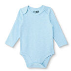 HelloBaby Erkek Bebek Uzun Kol Body İnterlok Zarf Yaka Uzun Kol