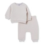 HelloBaby Unisex Sweatshirt-Alt Çıtçıtlı Bisiklet Yaka Long Sleeve Patiksiz