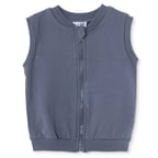 HelloBaby Erkek Bebek Basic Yelek Çıtçıtlı Yaka Fermuarlı Atlet