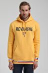 Kapüşonlu Hardal Slim Fit Sweatshirt 22FWM64036