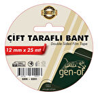 Gen-Of Çift Taraflı Bant 12x25 m (GEN-8201)