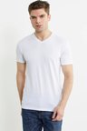 Sementa V Yaka Basic Triko T-Sihirt 82774 