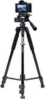 Coverzone Tripod Kalın Sağlam Aliminyum Gövdeli Profesyonel Telefon Tutucu Çantalı 150 Cm Tripod Neepho F8820
