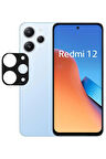 Xiaomi Redmi 12 ile uyumlu Kamera Lens Koruma Camı Toz ve Kirden Koruyan Kamera Camı