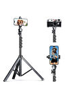 NP588 170 cm Tripod ve Monopod Özellikli İç ve Dış Mekan Fotoğraf ve Video Çekimleri için Tripod