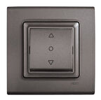 LİNNERA LİFE ANTRASİT JALUZİ KUMANDA ÇERÇEVELİ