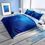 Monohome Perlasera Middle Sea 3D Temalı Pamuk Saten Çift Kişilik Nevresim Takımı