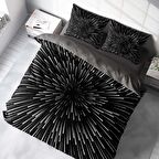 Monohome Galaxy Star Galaksi Temalı Pamuk Saten Çift Kişilik Nevresim Takımı