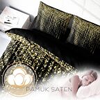 Monohome Yıldızlı Gece 3D Temalı Pamuk Saten Çift Kişilik Nevresim Takımı