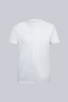 Beyaz Regular Fit Bisiklet Yaka Pamuklu Basic Tişört | XXL