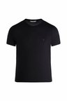 Siyah Regular Fit Bisiklet Yaka Tişört | M