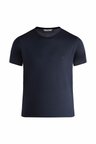 Antrasit Regular Fit Bisiklet Yaka Tişört | M