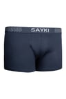 Lacivert Pamuklu Boxer | XXL