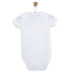 Mixi Baby Body Kısa Kol Beyaz