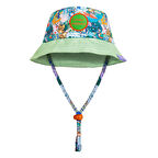 Milk&Moo Jungle Friends Ayarlanabilir Bebek Yazlık Şapkası 0-18 Ay