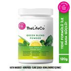 TheLifeCo Green Blend - Yeşil Sebzeler İçecek Tozu 120 g