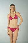 Estiva Üçgen İpli Bikini Takımı - Pembe