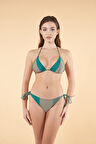 Estiva Concept Parçalı Üçgen Bikini - Yeşil