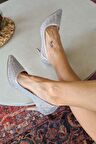 KADIN ABİYE 8CM TAŞLI AYAKKABI 036 4268