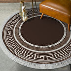 Eko Trend Djt Haı Yıkanabilir Kaymaz Taban 651M Yuvarlak Modern