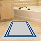 Eko Trend Djt Banyo Paspası Yıkanabilir Kaymaz Taban 1696 Bordürlü