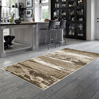 Alanur Trend Keçe Tabanlı Mutfak Halı Mu111