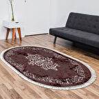 Eko Trend Djt Halı Yıkanabilir Kaymaz Taban 616 Oval Klasik