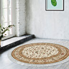 Eko Trend Djt Haı Yıkanabilir Kaymaz Taban P1372 Yuvarlak Osmanlı