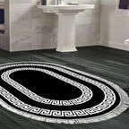 Eko Trend Djt Banyo Paspası Yıkanabilir Kaymaz Taban 650M Oval Modern