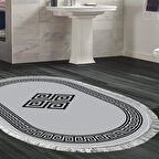 Eko Trend Djt Banyo Paspası Yıkanabilir Kaymaz Taban 656M Oval Modern