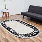 Eko Trend Djt Halı Yıkanabilir Kaymaz Taban 1495 Oval Modern