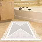 Eko Trend Djt Banyo Paspası Yıkanabilir Kaymaz Taban P1526 Modern