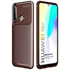 Microsonic Huawei Y6P Kılıf Legion Series Kahverengi