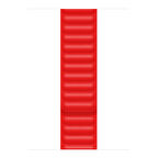 Microsonic Apple Watch Series 6 40mm Kordon Leather Link Band Kırmızı