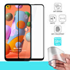 Microsonic Samsung Galaxy A11 Seramik Matte Flexible Ekran Koruyucu Siyah