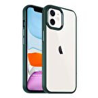 Microsonic Apple iPhone 11 Kılıf Shadow Planet Koyu Yeşil