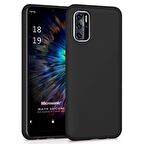 Microsonic Matte Silicone Reeder P13 Blue 2022 Kılıf Siyah