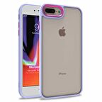 Microsonic Apple iPhone 7 Plus Kılıf Bright Planet Lila