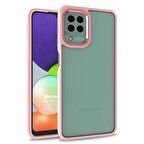 Microsonic Samsung Galaxy A22 4G Kılıf Bright Planet Rose Gold